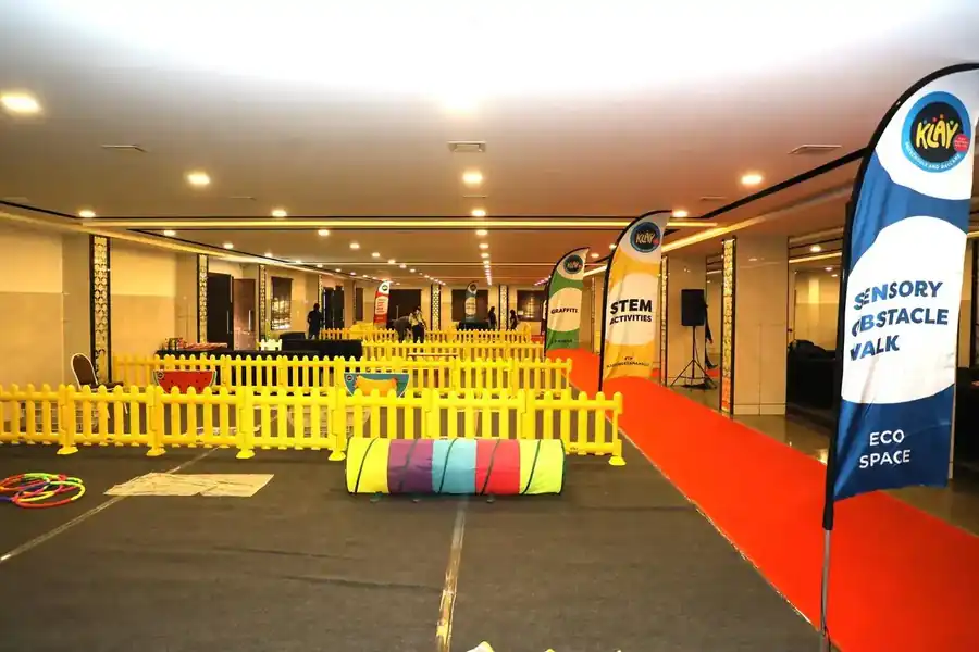 Event play zone setup
